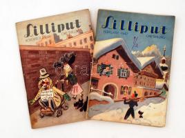 1947-1948 Lilliput című angol nyelvű újság 2 db száma / Lilliput English journal
