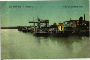 Turnu Severin, Szörényvár; hajógyár / shipyard (EK)