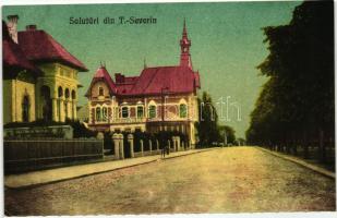 Turnu Severin, Szörényvár; utca / street