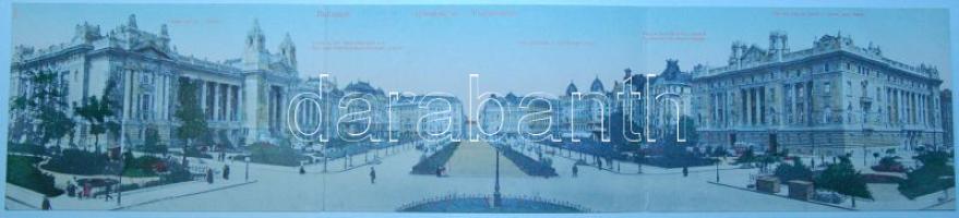 Budapest V. Szabadság-tér Leporello