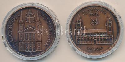 Fritz Mihály (1947-) 1991. "II. János Pál Pápa Szombathelyen 1991. Augusztus 16-20" Br eml...