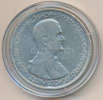 1930. 5P Ag "Horthy jobbra" T:3 apró ph. Adamo P8