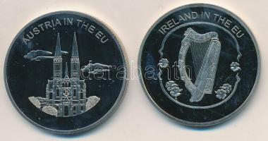 Máltai Lovagrend 2004. 100L "Ausztria az EU-ban" + 2004. 100L "Írország az EU-ban&quo...