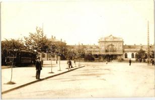 Sofia, railway station, tram