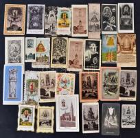 cca 1900-50 Vegyes, kegyhelyes szentkép tétel, 30db, különböző méretben és minőségben, cca 10x6cm