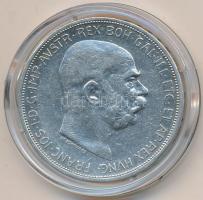 Ausztria 1909. 5K Ag "Ferenc József" T:2-
Austria 1909. 5 Corona Ag "Franz Joseph&qu...