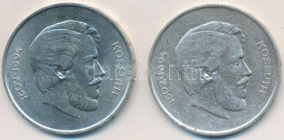 1947. 5Ft Ag (2x) "Kossuth" T:2,2- Adamo 8.1