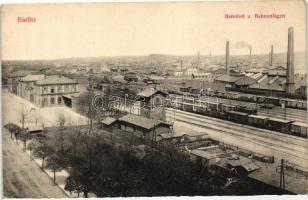 Bielsko-Biala, Bielitz; Bahnhof, Bahnanlagen / railway station (EK)
