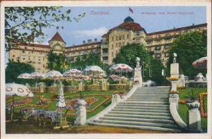 Karlovy Vary, Karlsbad; leporello postcard booklet with 15 postcards