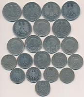 NSZK / Németország 1950-1992. 1M (9xklf) + 1973-1986. 2M (6x) + 1975-1991. 5M (6x) T:2,2-
FRG / Ger...