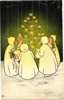 Christmas, children, M. Munk Vienne Nr. 404. s: Pauli Ebner