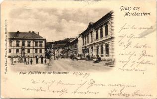1899 Smrzovka, Morchenstern; Neuer Marktplatz, Reichsstrasse / square, street (EM)