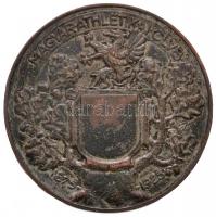 Berán Lajos (1882-1943) 1925. "Magyar Athletikai Club 1875-1925" ezüstözött Br emlékérem (...