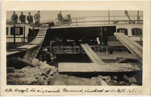 1908 MFTR Margit gőzös elsüllyedése, legénység, photo