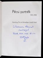 Pécsi portrék 1995-1998. Hajnóczy Örs és Körtvélyesi László fotói. Pécs, é. n., Művészetek Háza. Kör...