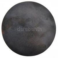 DN "Telefongyár - Dedisti Damus Anno Domini 1876" Br plakett, eredeti tokban (119mm) T:2 a...