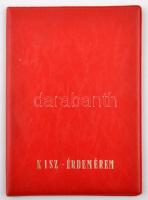 1986. "Aranykoszorús KISZ Jelvény" adományozói okirat és igazolvány + 1988. "KISZ Érd...