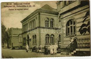 Budapest VII. Állatorvosi főiskola, Élettani és vegytani intézet; Rottenbiller utca 23-25. (EK)