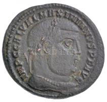 Római Birodalom / Nikomédia / Maximianus 308-310. Follis Cu (6g) T:2,2- Roman Empire / Nicomedia / Maximianus 308-310. Follis Cu "IMP C GAL VAL MAXIMIANVS P F AVG / GENIO AV-GVSTI CMH - SMNA" (6g) C:XF,VF RIC VI 54a.