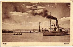 12 db főleg RÉGI magyar városképes lap; Balaton és környéke / 12 mostly old Hungarian town-view post...