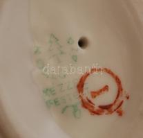 Hollóházi hegedűs, porcelán, kézzel festett,  jelzett, hibátlan, m:14cm