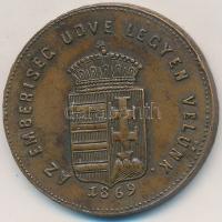 1869. "Az emberiség üdve legyen velünk / Emlék az Országos Lelencz Házra - Czélja elhagyatott g...