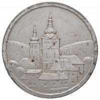 1944. "Besztercebánya Sport Klub - Tenisz kiállítás 1944. VIII. 5-6." ezüstözött fém emlék...