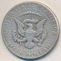 Amerikai Egyesült Államok 1964. 1/2$ Ag "Kennedy" T:2-USA 1964. 1/2 Dollar Ag "Kenned...