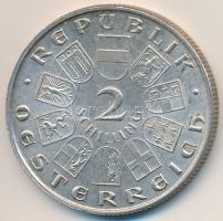 Ausztria 1932. 2Sch Ag "Dr. Ignaz Seipel" T:2 
Austria 1932. 2 Schilling Ag "Dr. Ign...