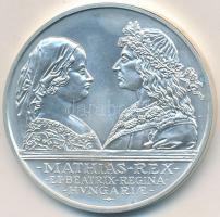 1990. 500Ft Ag "Mátyás király / Beatrix" T:BU ujjlenyomat
Adamo EM113