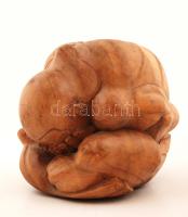 Kesergő, fa szobor, m: 20 cm