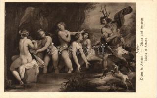 5 db RÉGI használatlan motívumlap; Szépművészeti Múzeum levelezőlapjai / 5 old unused art motive car...