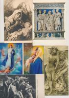 70 db MODERN motívumlap; vallás / 70 modern motive  postcards; religious