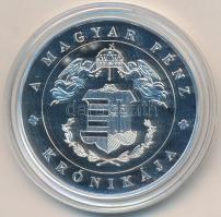 DN "A magyar pénz krónikája - Trianon - A gyászkeretes béke" Ag emlékérem tanúsítvánnyal (...