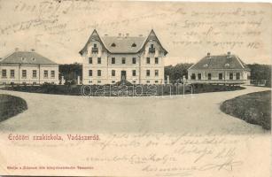 Temesvár, Timisoara; Erdőőri szakiskola, Vadászerdő / forest guard school  (EB)