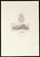 cca 1960-85 Vegyes ex libris témával foglalkozó kiadvány, több Andruskó Károly (1915-) linó és réz m...