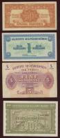 Ausztria/nemzetközi megszállás 1944. 50G,1Sch,5Sch,10Sch,20Sch,50Sch,100Sch T:I,I-,II