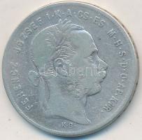 1879KB 1Ft Ag "Ferenc József / Középcímer" T:2-
Adamo M15