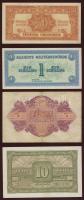 Ausztria/nemzetközi megszállás 1944. 50G,1Sch,5Sch,10Sch,20Sch,50Sch,100Sch T:I,I-,II