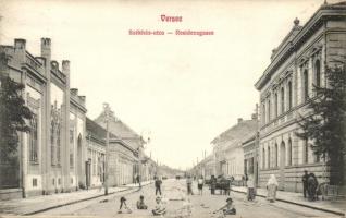 Versec, Vrsac; Székház utca / street