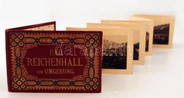 cca 1900 Bad Reichenhall und Umgebung, leporelló 12 képpel / leporello with 12 pictures