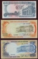 Dél-Vietnam 1955. 1D,5D + 1969. 50D + 1972. 50D,100D,500D,1000D T:I (6x),II (1x)