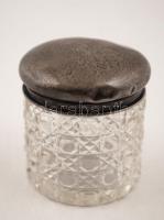 Ezüst tárgyak, mokkáskanál, fűszertartó,  piperetartó (apró horpadással, jelzettek, összesen  nettó:...