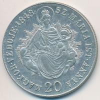 1846B 20kr Ag "V. Ferdinánd" T:2