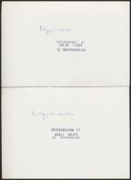 Bős-nagymarosi vízlépcső, 4db Sáfár Tibor által jelzett fotó, cca 13x18cm