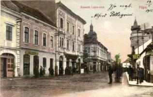 Pápa, Kossuth Lajos utca, Gara József üzlete, vaskereskedés, kiadja Hajnóczky Árpád (b)