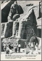 Abu Simbil, MTI sajtó fotó, 27x18cm