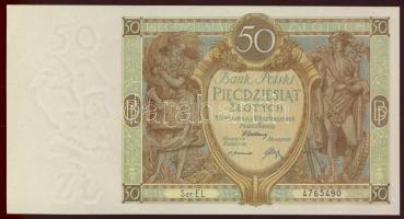 Lengyelország 1929. 50Zl T:I