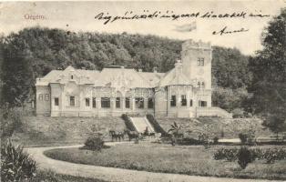 Körösgégény, Gégény, Gheghie; Gróf Zichy kastély / castle (fa)