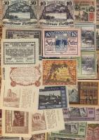 Ausztria 100db klf szükségpénz T:I,I-